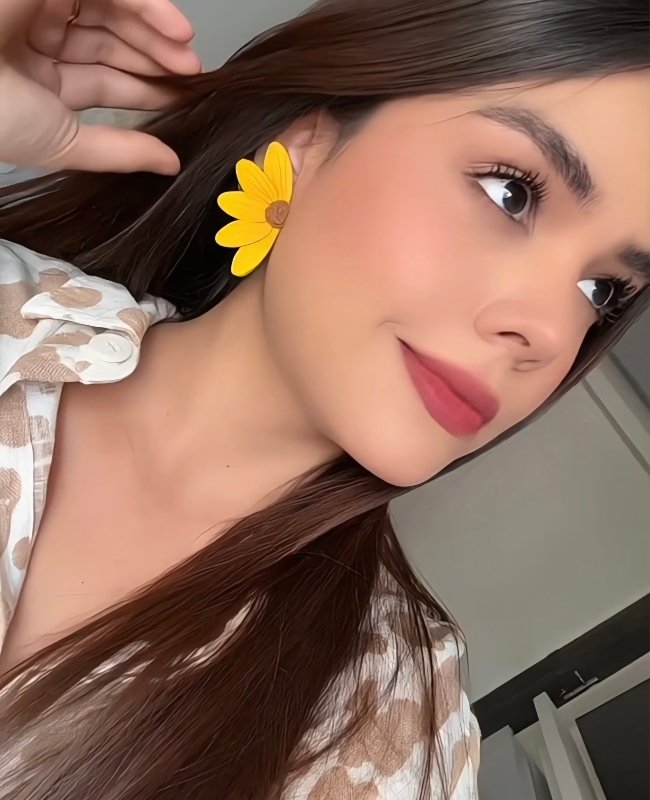 Pendientes media margarita 