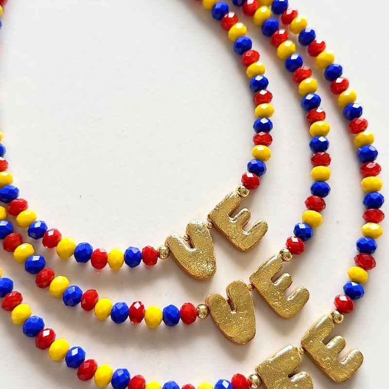 Collar iniciales ve 